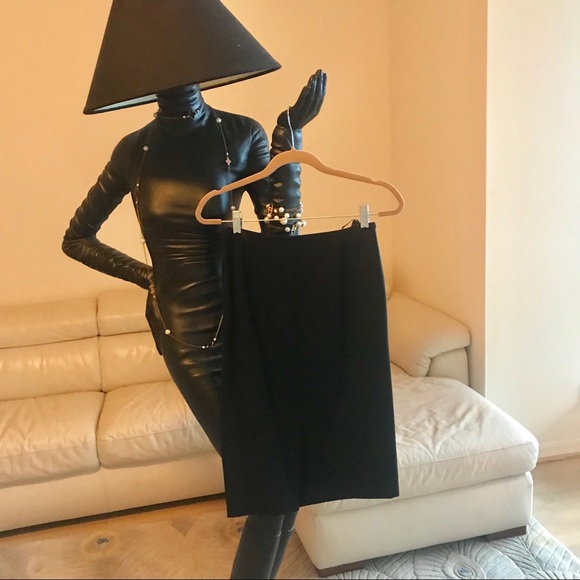 Dark blue authentic Cerutti 1881 jacket and skirt - Picture 2 of 10